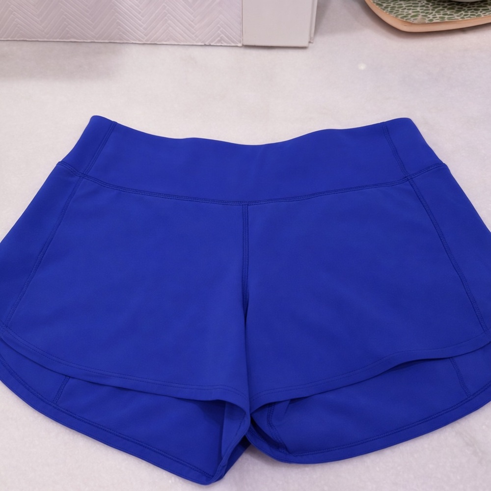 lululemon athletica Royal Blue Athletic Shorts